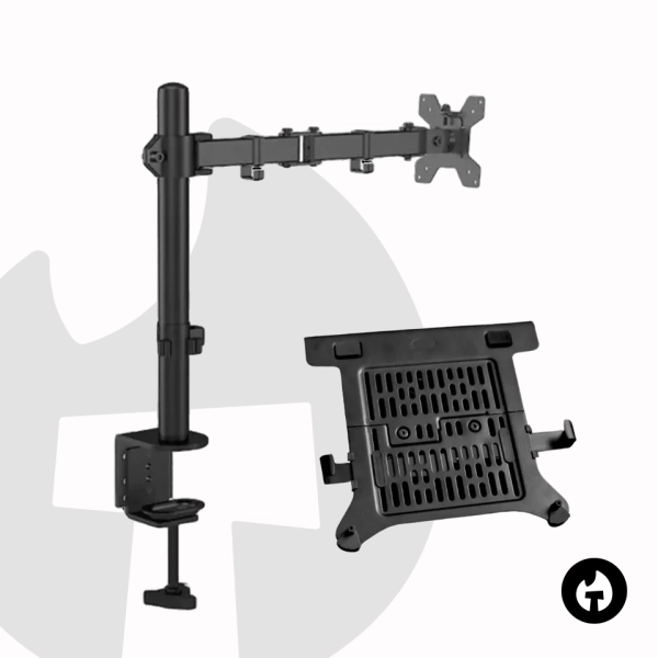 Single Mechanical Laptop Arm