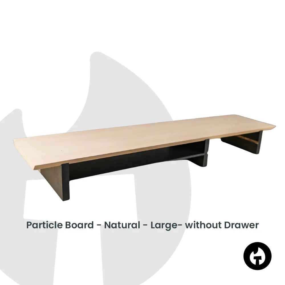 MDF Natural without Drawer