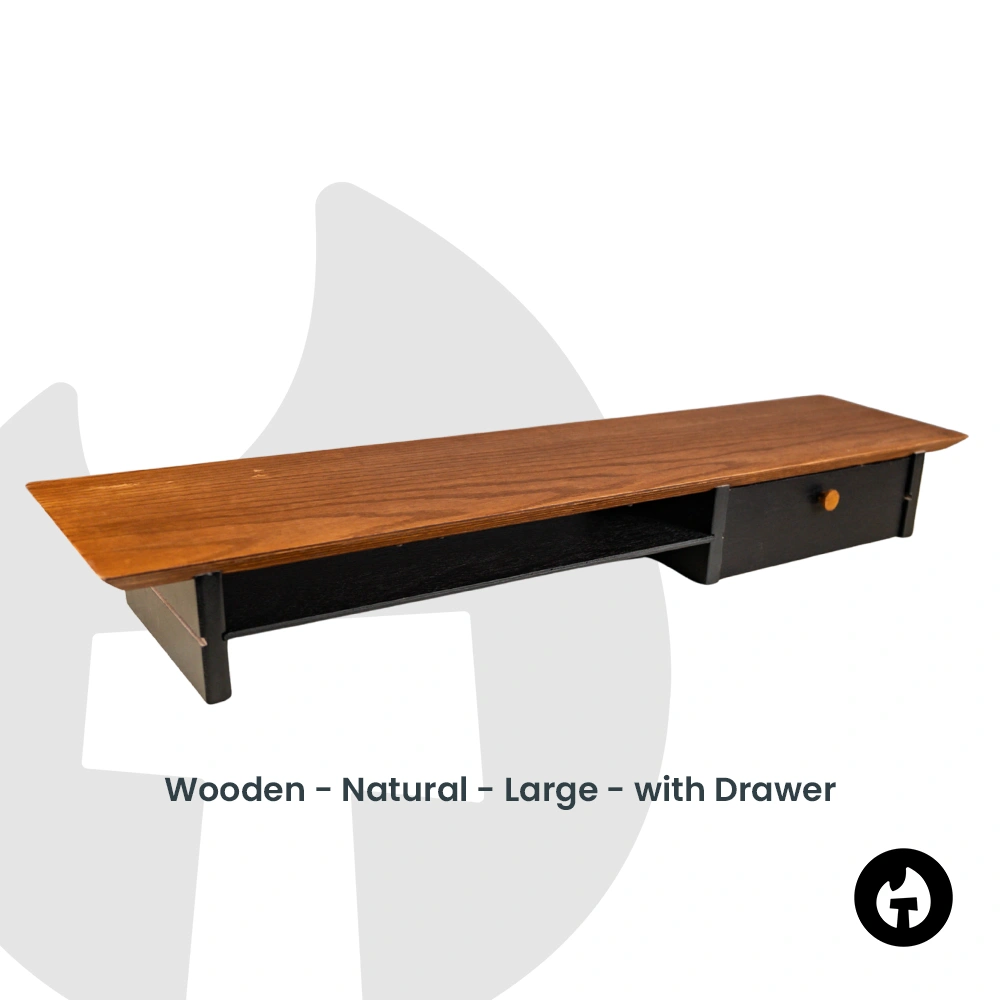 Wooden Walnut with Drawer