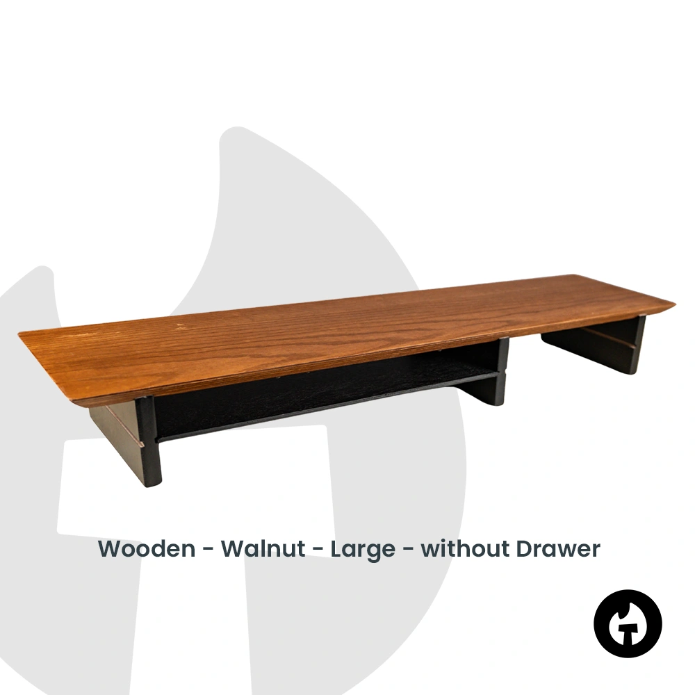 Wooden Walnut without Drawer